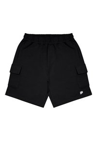 LEYTON - Pantaloni scurți - washed black