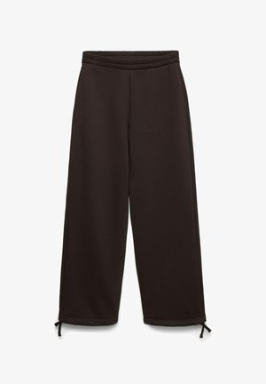 Vero Moda, WIDE-LEG TROUSERS VMTEDDY JOGGERS - Pantalon de survêtement - chocolate torte