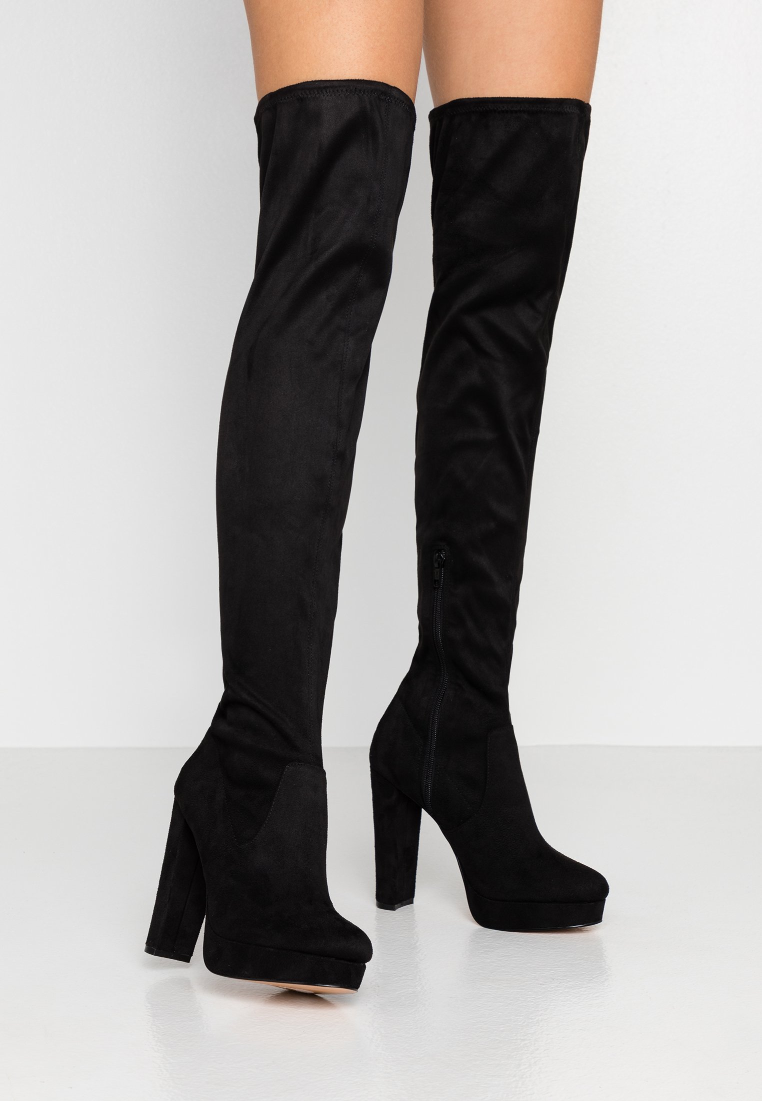 river island thigh high boots