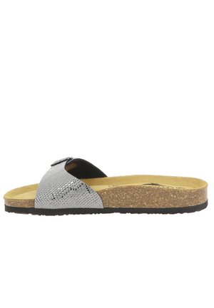 PLAKTON BOM - Mules - argent