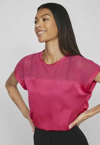 VILA VIELLETTE O-NECK - Bluse - cabaret