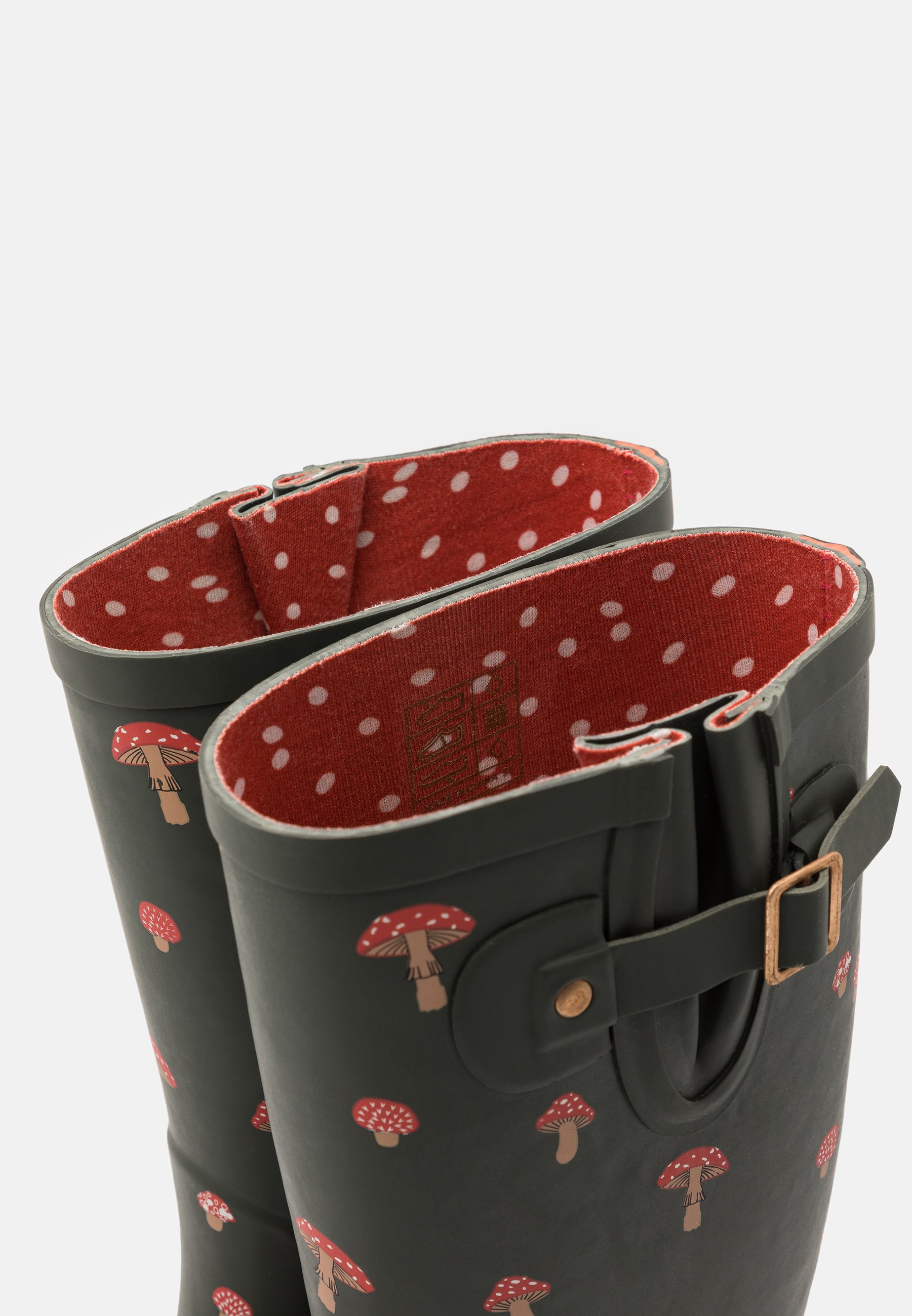 Anna Field Botas de agua - dark green/verde oscuro - Zalando.es