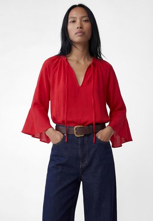 Koton, RUFFLED - Blouse - red