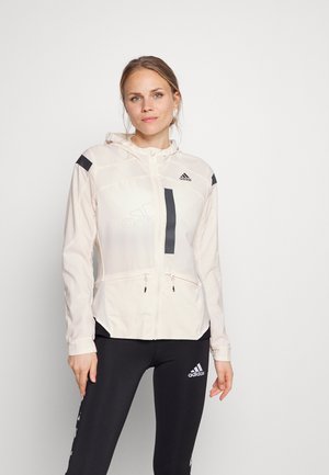 MARATHON RUNNING ADIZERO PRIMEBLUE JACKET - Sports jacket - white/black