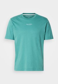 SHORT SLEEVE LOGO PRINT - Basic T-shirt - eucalyptus