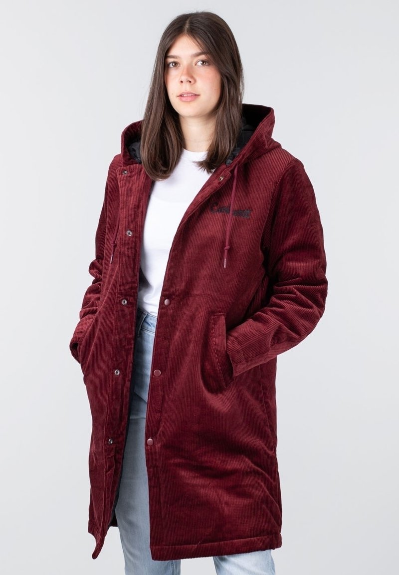 Carhartt WIP DENNIS - Short coat - jam/bordeaux - Zalando
