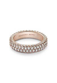 Pandora DOUBLE-ROW  - Prsteň - rose gold plated