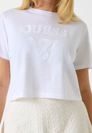 Guess, T-shirt imprimé - white