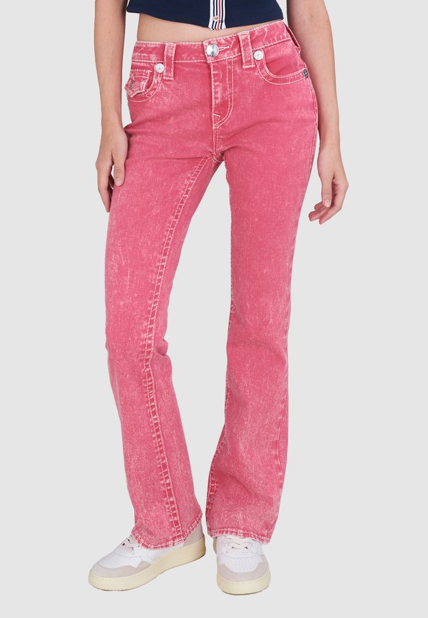 BECCA  BIG  - Jeans Bootcut - sunkist coral