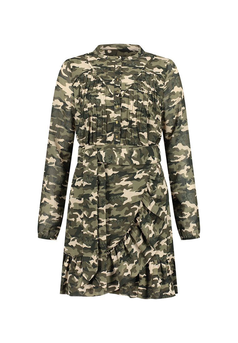 NIKKIE Blousejurk olijfgroen NIKKIE Blousejurk olijfgroen