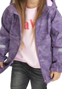 MINOTI SHOWERPROOF SOFTSHELL - Ulkoilutakki - purple