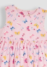 JoJo Maman Bébé GIRAFFE FLORAL SUMMER -REGULAR FIT - Denné šaty - pink dragonfly