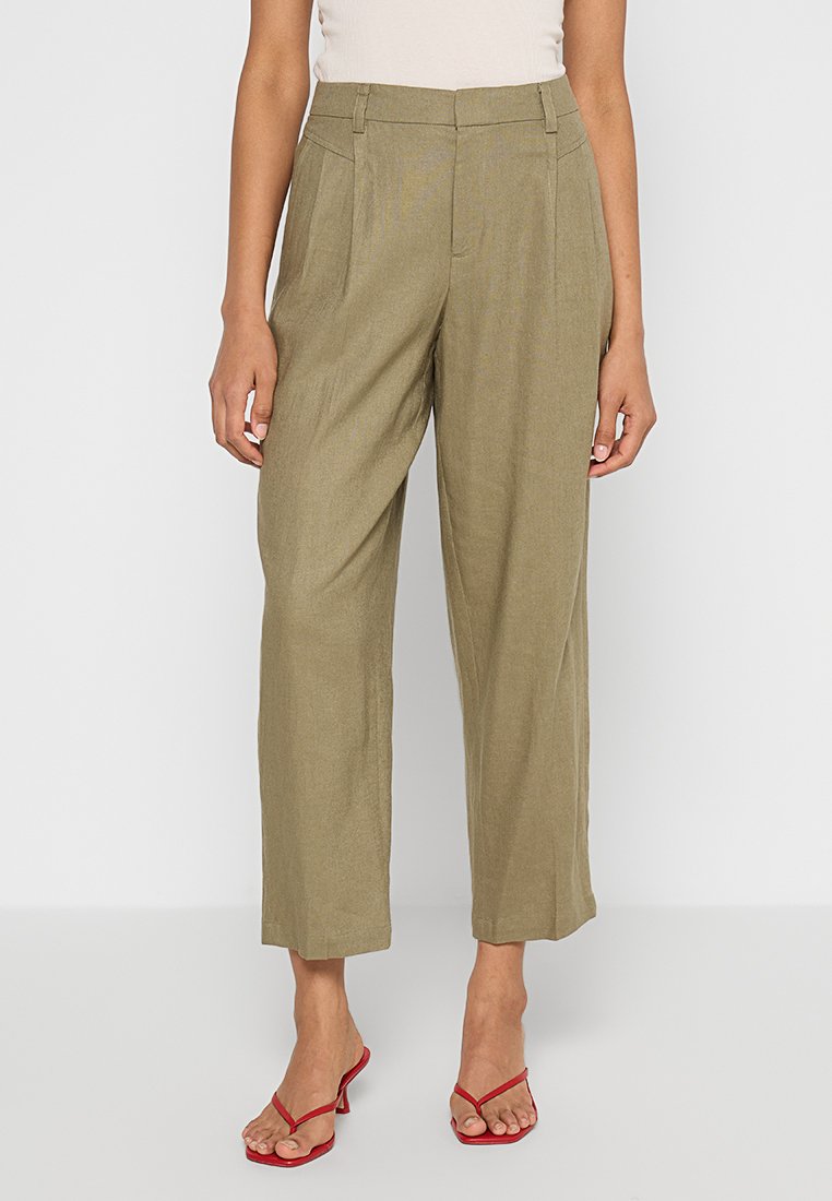 DKNY Broek olijfgroen