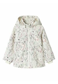 Name It Mädchen Jacke | Allover Print | Mit Kapuze | Für Frühling