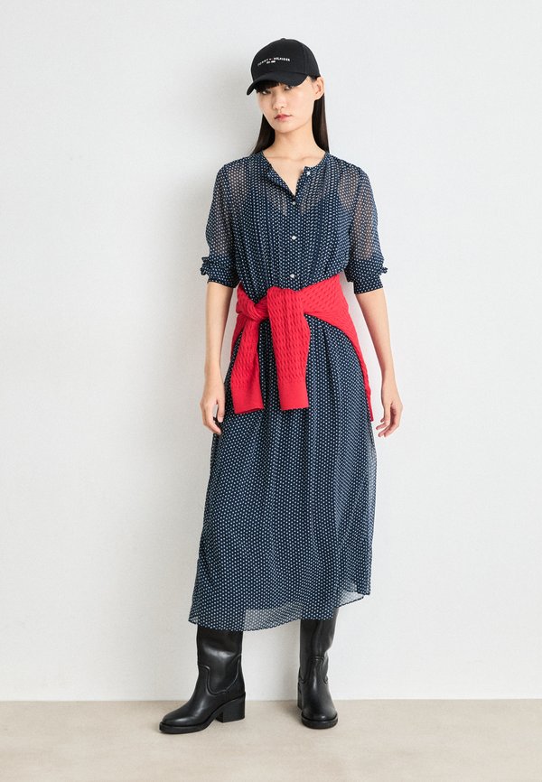 STAR PLEAT MIDI DRESS - Day dress3