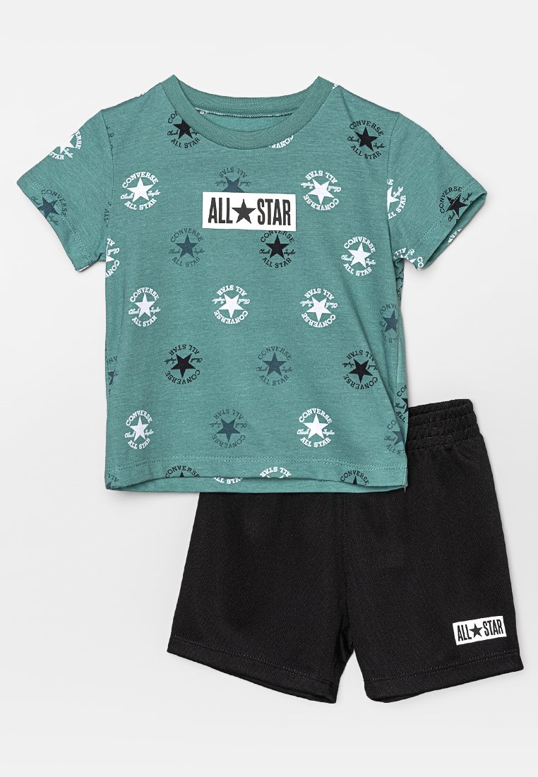 Converse T-shirt print zwart Converse T-shirt print zwart