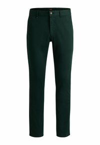 Unselected, open green ten