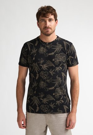 ALL-OVER ROCOSA - T-shirt print - black
