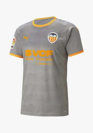 VALENCIA CF FOURTH REPLICA YOUTH UNISEX - T-Shirt sport - steel gray vibrant orange