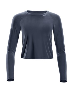 Winshape CROPPED LONG SLEEVE - Top dugih rukava - anthracite