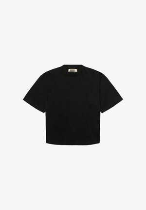 Woodbird, JUNO WARP ACID TEE - Camiseta estampada - washed black