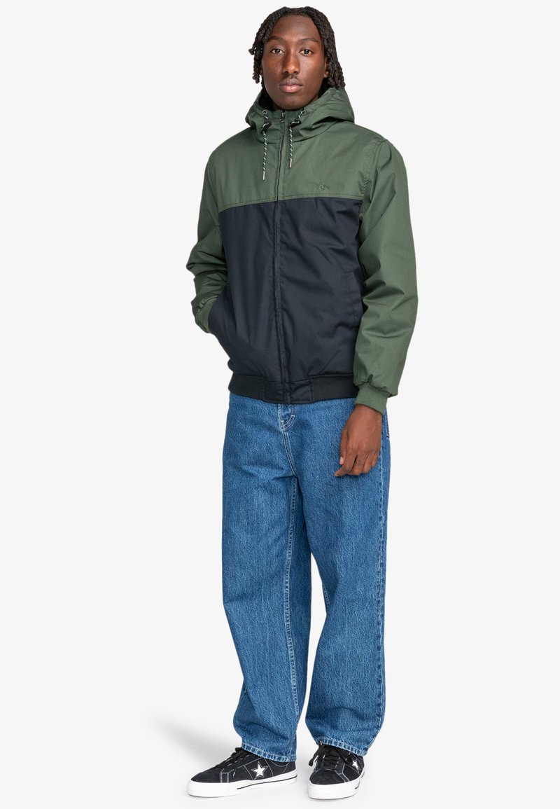 Element Sweater met rits blauw