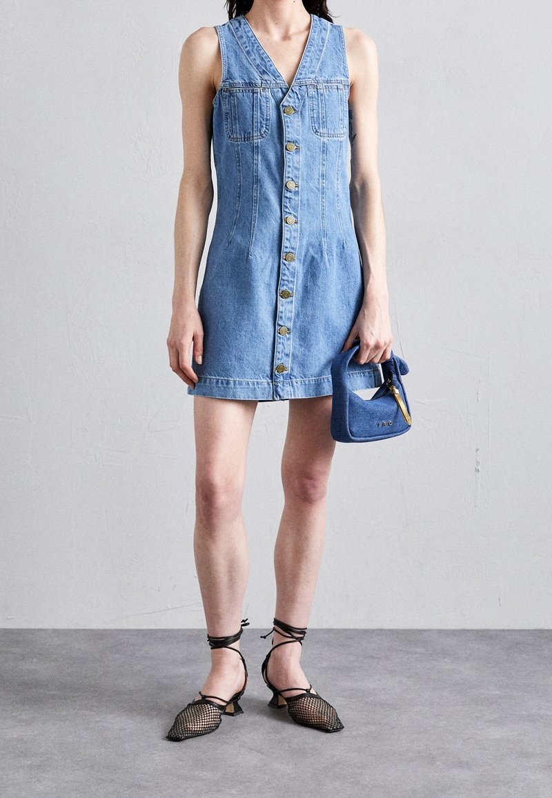 FRAME Denim dress - blue denim - (Pre-owned) - Zalando.ie FRAME Denim dress - blue denim - (Pre-owned) - Zalando.ie