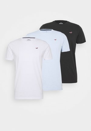 SEASONAL CREW 3 PACK - Camiseta estampada - blue