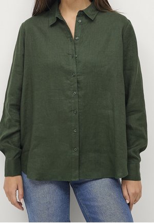 Overhemdblouse - green