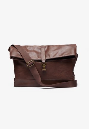 UNISEX - Cross body bag - brown