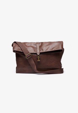 UNISEX - Cross body bag - brown