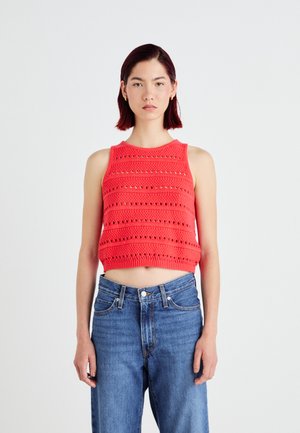 SUPERBLOOM TANK - Topper - poppy red