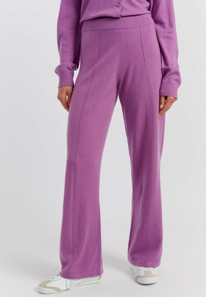 WIDE LEG  - Trainingsbroek - lilac