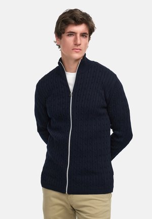 CABLE - Strickjacke - sky captain