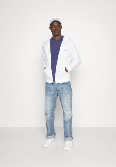 Polo Ralph Lauren CUSTOM SLIM FIT JERSEY CREWNECK T-SHIRT - Basic póló - boathouse navy
