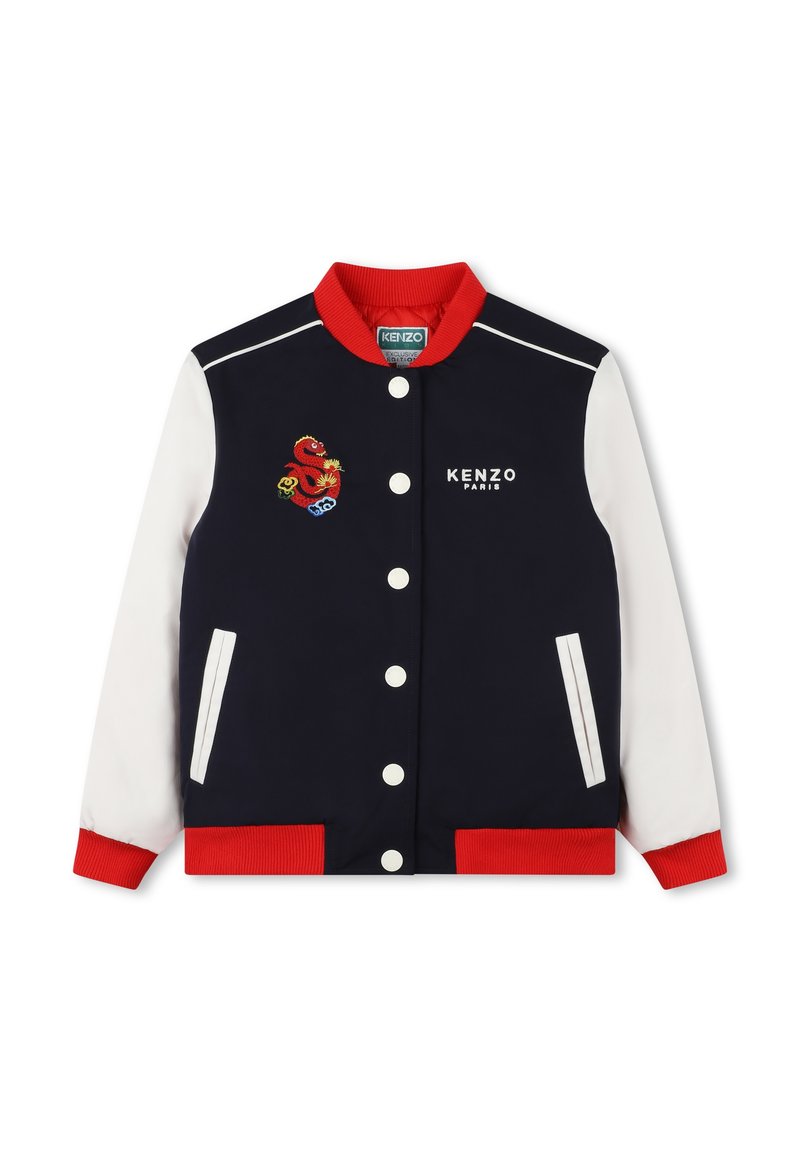 KENZO kids Blouson Bomber - bleu de chine