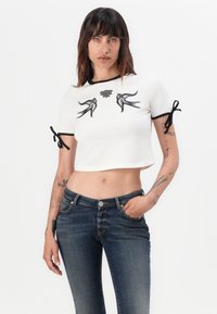 Pinko SALLY SKINNY  - Oprijete (skinny) kavbojke - blue denim