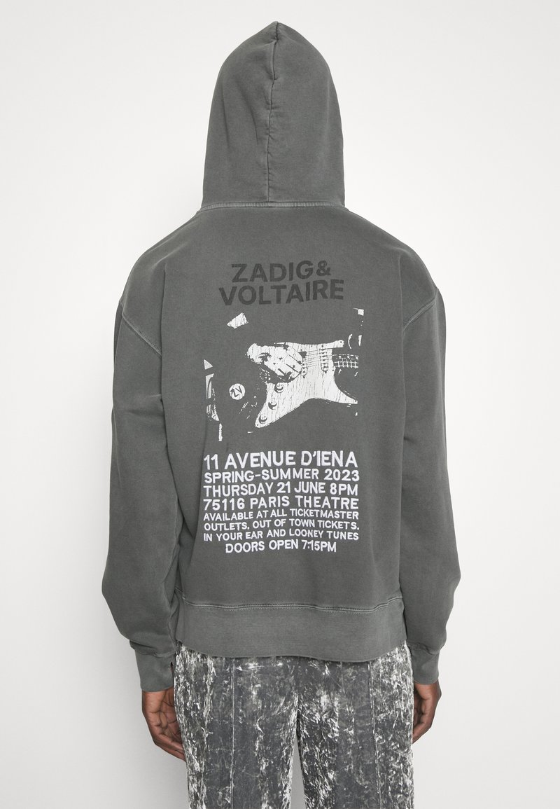 Zadig u0026 Voltaire GUITARE CONCERT - Sweatshirt - grey/dark grey - Zalando.de