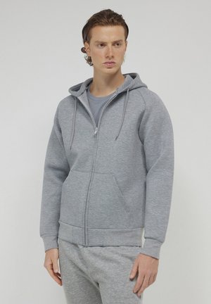 Sweat zippé - grigio