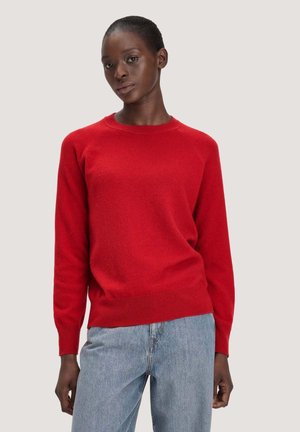hessnatur HESSNATUR - Pullover - winterrot