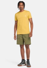 Timberland SHORT SLEEVE  - T-shirt basic - mimosa
