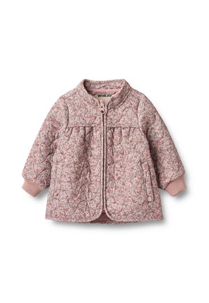 Allvädersjacka - soft lavender flowers