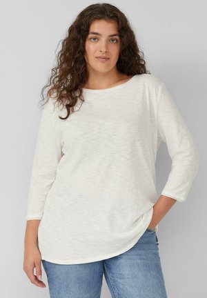 Langarmshirt - ecru