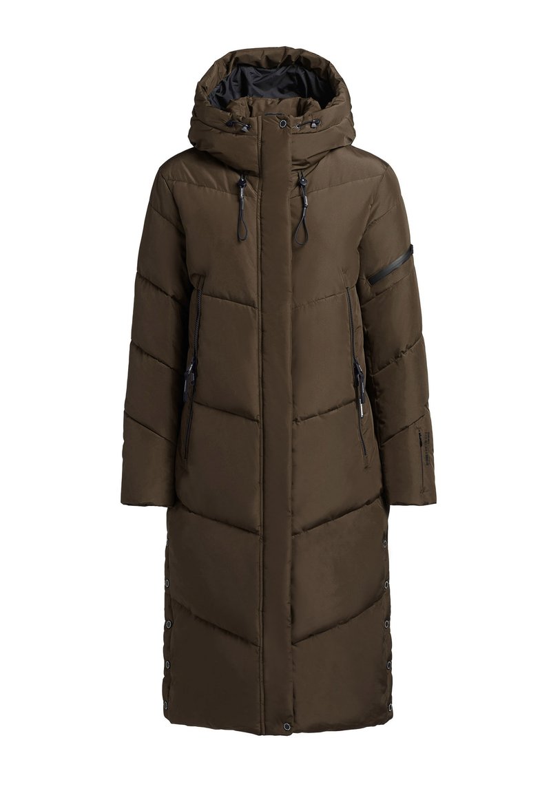 khujo Wintermantel kaki