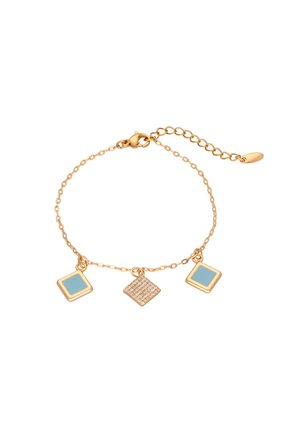 Karkötő - rose gold turquoise