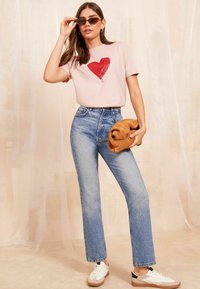 Friends Like These REGULAR FIT SHORT SLEEVE GRAPHIC - Marškinėliai su spaudiniu - pink