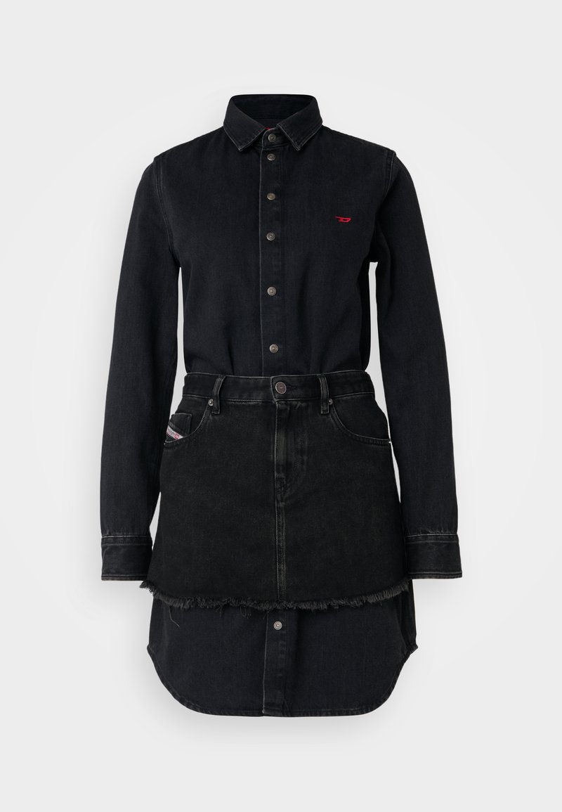 Diesel Jeansjurken zwart denim/blackdenim