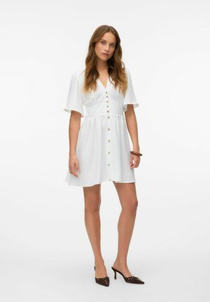 Vero Moda, VMMELANEY Short - Robe de jour - snow white
