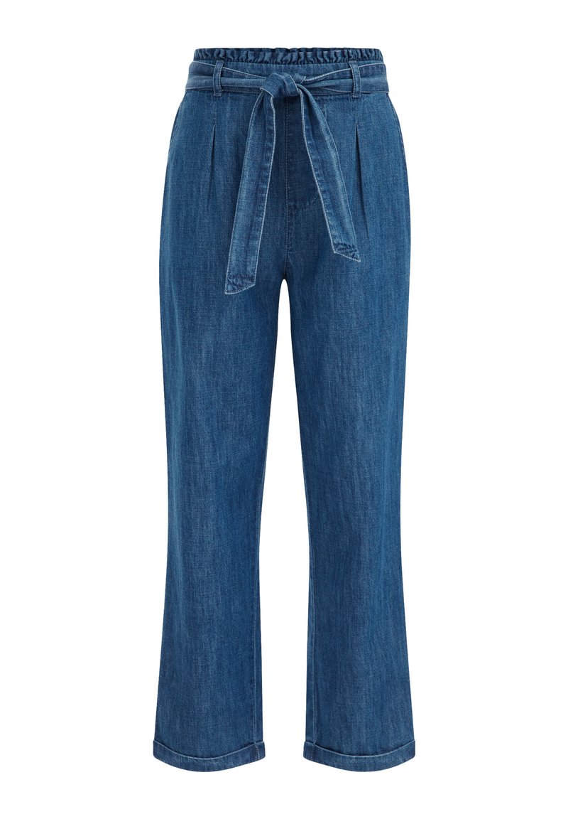 WE Fashion Relaxed fit jeans donkerblauw