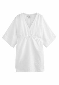Next KAFTAN - Robe de jour - white broderie
